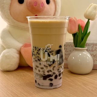 Milk tea grass jelly cup 700ml
