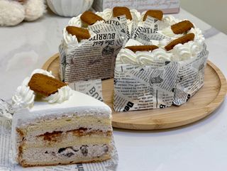 Tarta de castaña y lotus