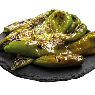 Pimiento verde asado