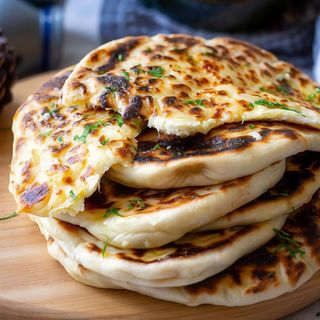 Garlic naan