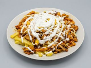 Papas kebab pollo ( xl )