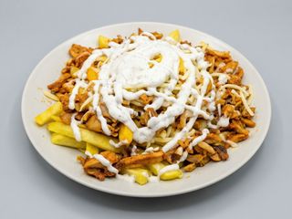 Papas kebab ternera