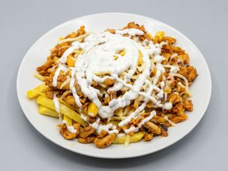 Papas kebab mixto