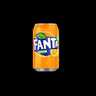 Fanta naranja lata 