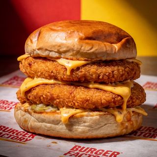 Double Clucker Burger