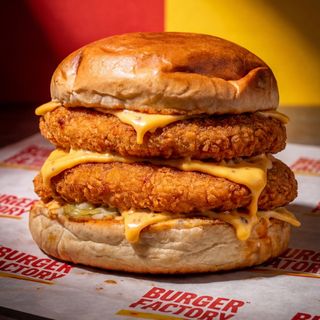 Menú Double Clucker Burger