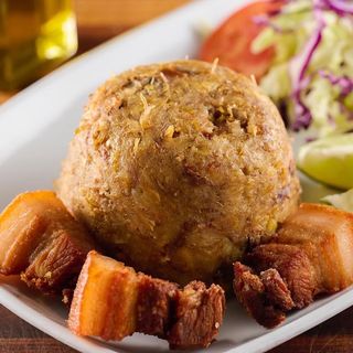 MOFONGO DE CHICHARRÓN DE CERDO