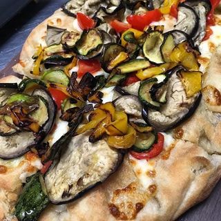Pizza vegetariana 
