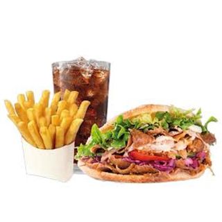 Menu kebab ternera