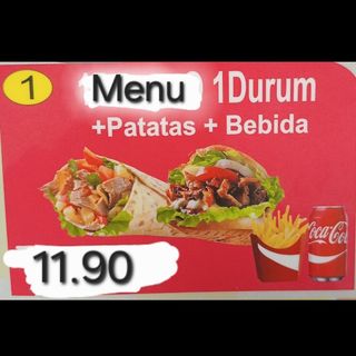 Menu Durum Ternera