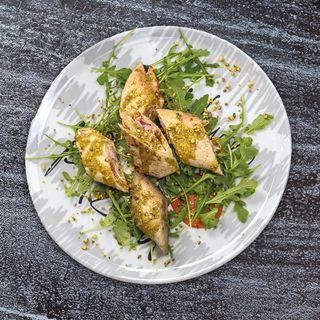 Tronchetto de mortadela estilo sushi