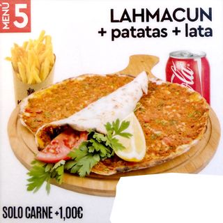Menú Lahmacun