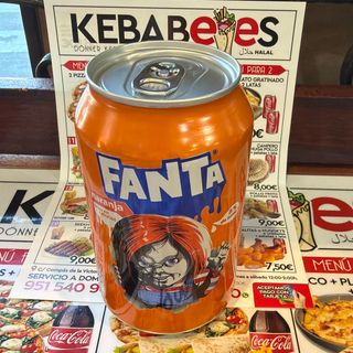 Fanta Naranja lata 330ml.
