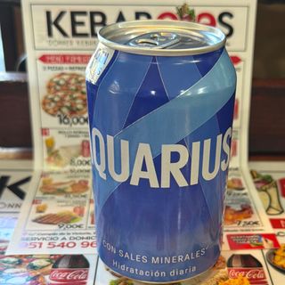 Aquarius Limón lata 330ml.