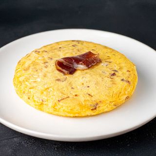 Tortilla Cecina Y Queso De Cabra