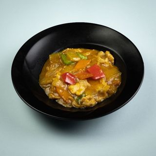 180. SARTEN DE POLLO AL CURRY CON LECHE DE COCO