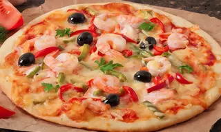 Pizza marítima (30 x 30 cm.)