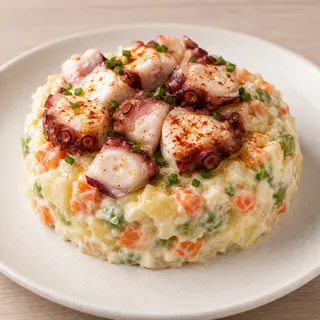 Ensaladilla Rusa con Pulpo