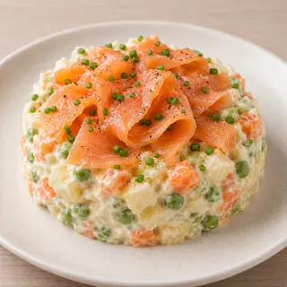 Ensaladilla Rusa con Salmón Ahumado
