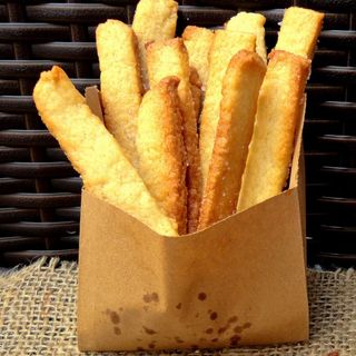 Patatas fritas extra hamburguesa