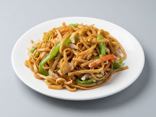 Tallarines Fritos Con Verduras