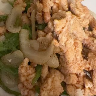 Pollo con sal y pimienta 