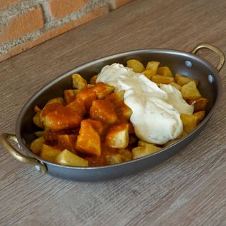 Patatas dos salsas