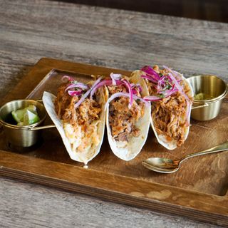 Tacos de pulled pork (3 uds.)