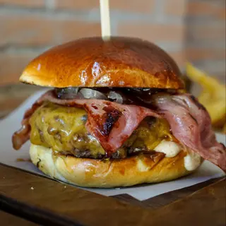 Hamburguesa de vaca madurada