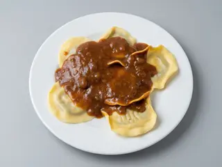 Lunette rellena de carrillada