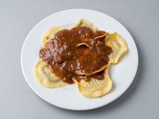 Lunette rellena de carrillada