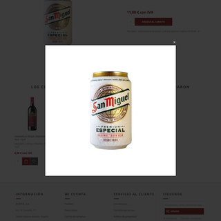 Lata cerveza