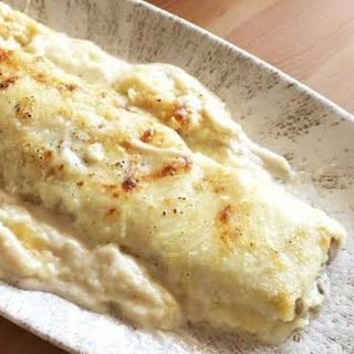 Canelon XL de pollo corral y foie