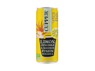 Cupper Infusión Ecológica Limón, Jengibre y Rooibos (250ml)