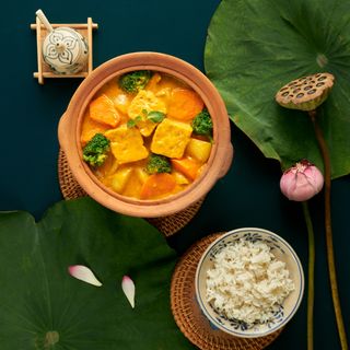 Curry tofu