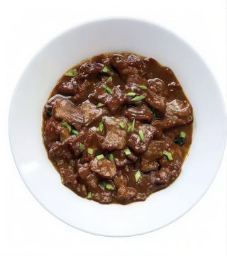 Ternera con salsa BBQ