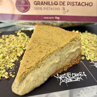 Tarta De Queso Pistacho 100% Ibérico