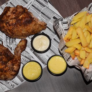 Pollo a la brasa tu media naranja