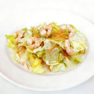 #3 ensalada china con gamba