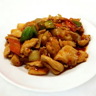 #54 pollo con salsa picante