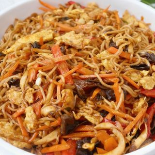 tallarines a la plancha