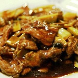 ternera con salsa de ostras