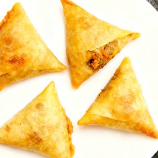 ravioli de curry frito