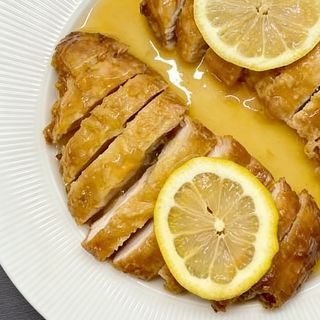 pollo al limón salsa aparte