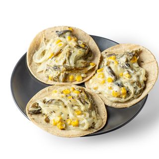 Tacos De Rajas Con Crema (3 Uds.)