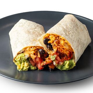 Burrito Mexicano De Setas Al Pastor