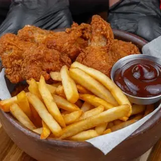 Alitas fritas 