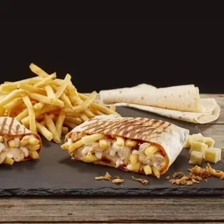 Taco pollo rebozado 
