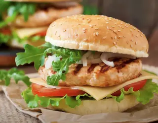Hamburguesa de pollo