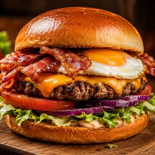 Hamburguesa de la casa